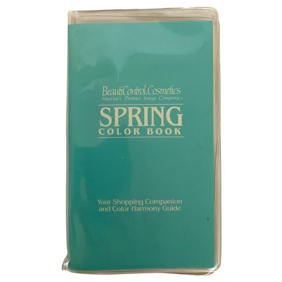 BeautiControl Cosmetics Spring Color Book Guide with Fabric Swatches 1987 - Picture 1 of 5